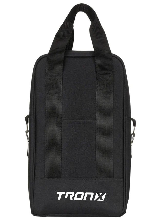 TronX Deluxe Hockey Puck Bag, Black - Holds up to 70 pucks - Foam-Insulated liner - Image 3