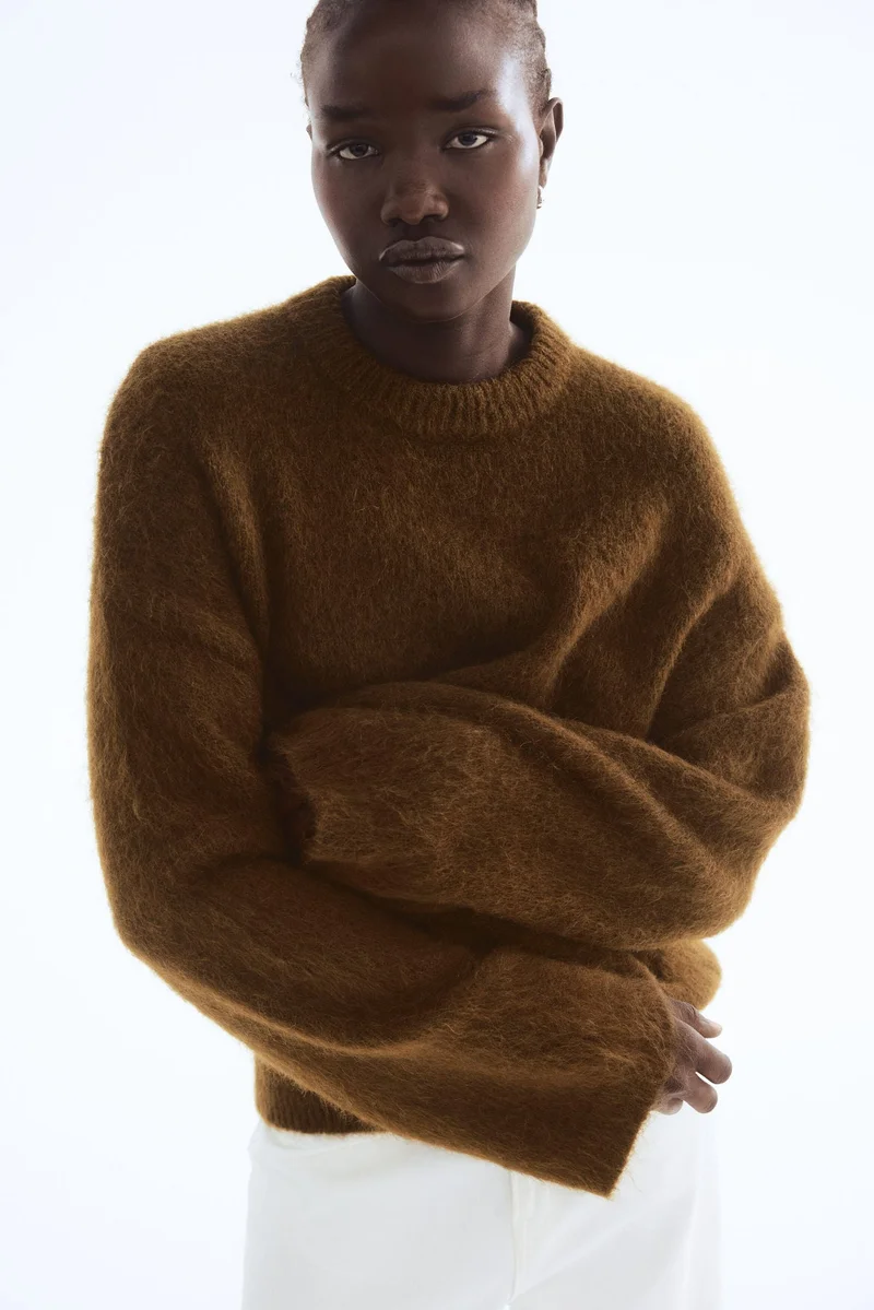 H&M Oversized mohair-blend jumper