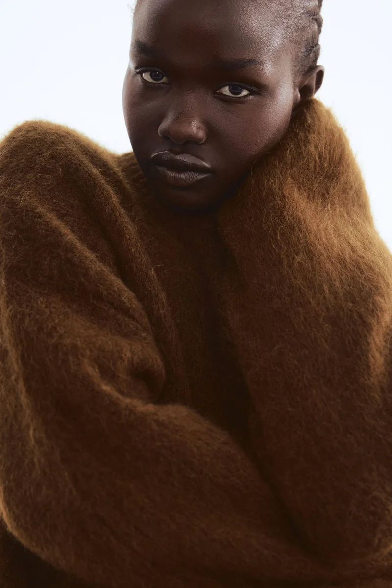 H&M Oversized mohair-blend jumper