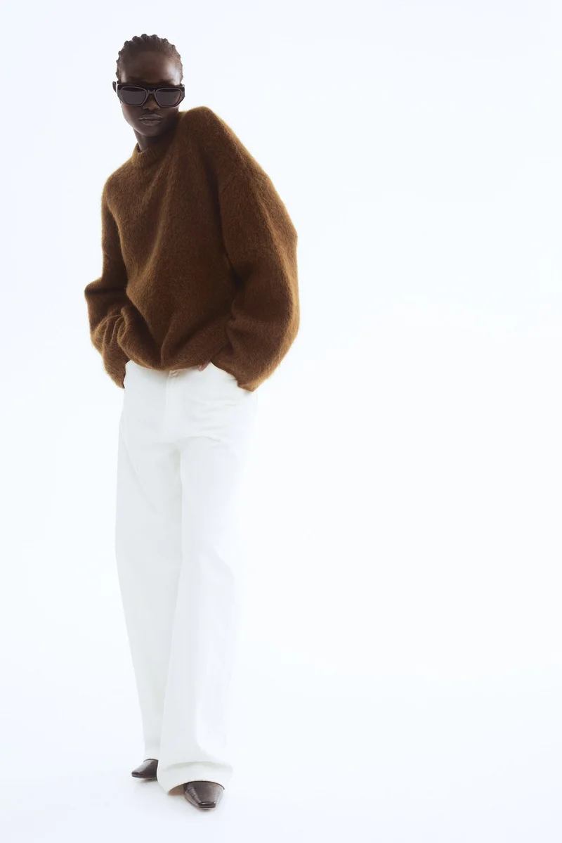 H&M Oversized mohair-blend jumper