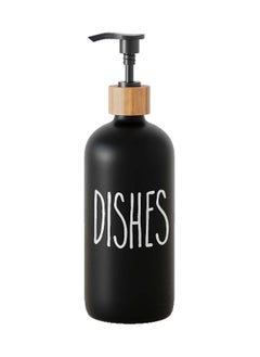 QSHOP QSHOP® Soap Dispenser for Hands and Dishes for Kitchen Sink, Kitchen Decor, Modern Farmhouse Decor and Soap Holder 400ml  - Image 1
