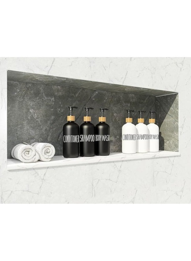QSHOP QSHOP® Soap Dispenser for Hands and Dishes for Kitchen Sink, Kitchen Decor, Modern Farmhouse Decor and Soap Holder 400ml  - Image 5