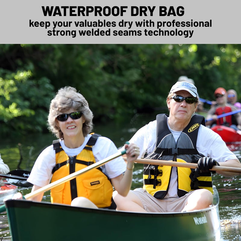 Cliduli Waterproof Dry Bag,Roll Top Sea Turtle Small Waterproof Backpack 5L/10L/20L Floating and Lightweight Bags for Kayaking, Boating, Fishing, Swimming and Camping - Image 5