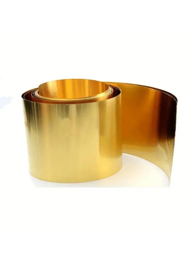 Brass Foil Sheet 0 02x100x1000mm Durable Corrosion Resistant Metal For Crafts Ship Parts - Image 4