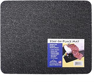 Cottage Mills Cottage Mills Stay-in-Place Serger Machine Pad Mat - 11" x 14" - Reduces: Noise, Vibration and Machine Movement. Made  - Image 1