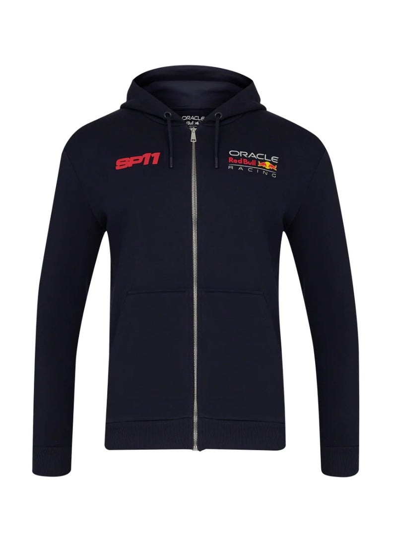 Red Bull Racing F1 Sergio "Checo" Perez Race Car Full Zip Hoodie - Image 1