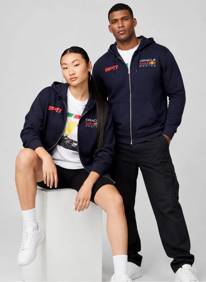 Red Bull Racing F1 Sergio "Checo" Perez Race Car Full Zip Hoodie