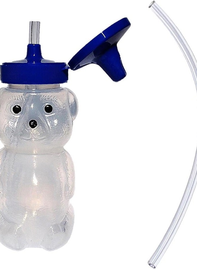 TalkTools Honey Bear Straw Cup with Handle, 5oz – Soft Straw Trainer for Babies & Toddlers 4+ Months – Easy-Grip, Dishwasher Safe. - Image 1