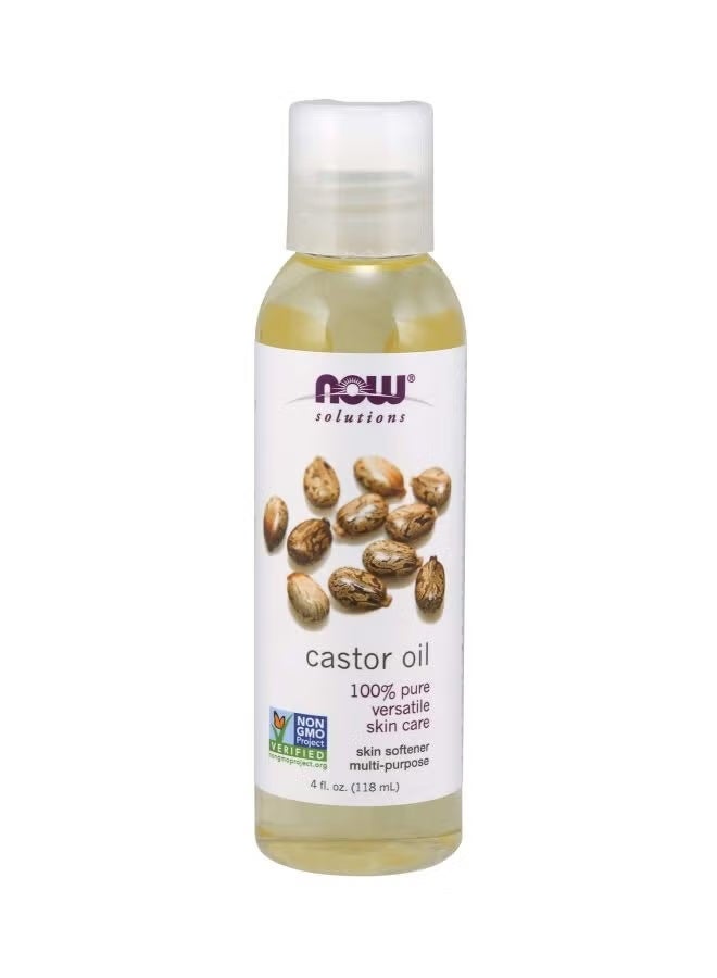 now Castor oil for skin care 118ml - Image 2