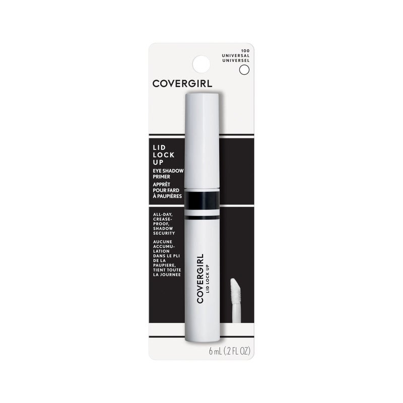 CoverGirl COVERGIRL Lid Lock Up Eyeshadow Primer, Clear, All-Day, Dries Quickly, .06 Pound, Crease-Proof, Shadow Security, Maximizes the Wear and Intensity of Shadow, Preps Lids for All-Day Wear - Image 2