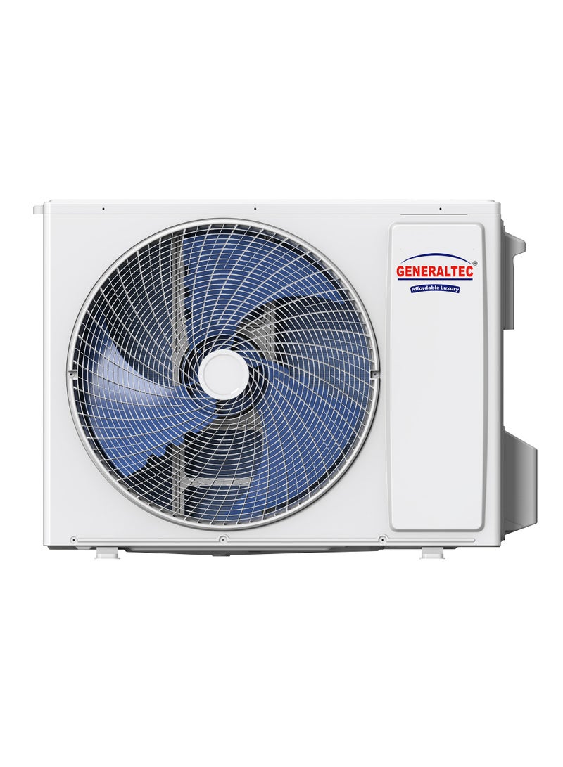 GENERALTEC مكيف هواء جنرالتيك 2 طن إنفيرتر دكت T3 GIDAC24INT4 | مكيف سبليت موفر للطاقة | ضاغط دوار T3 | تبريد سريع | مرحلة واحدة | غاز تبريد صديق للبيئة | ضمان كامل لمدة سنة + 5 سنوات للضاغط - Image 2