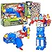 Transformers Nerf Blasters for Kids Bundle with 2in1 Optimus Prime Nerf Blaster with 2 Foam Darts Plus Stickers More Transformers Outdoor Toys for Boys - Image 2
