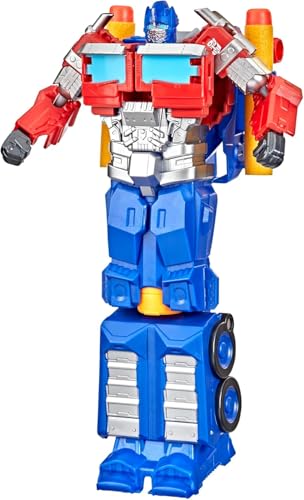 Transformers Nerf Blasters for Kids Bundle with 2in1 Optimus Prime Nerf Blaster with 2 Foam Darts Plus Stickers More Transformers Outdoor Toys for Boys - Image 5