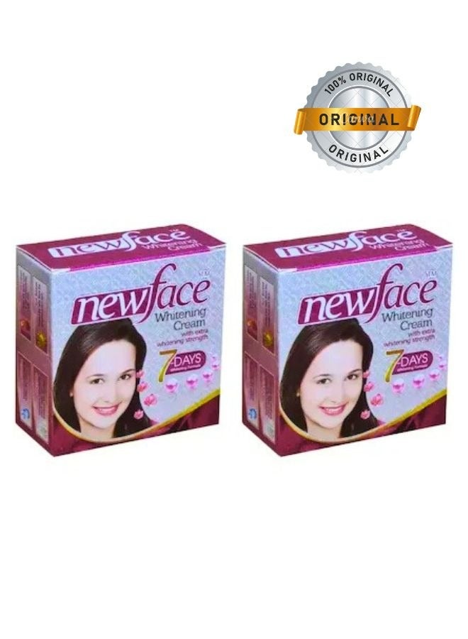 New Face Whitening Cream With Extra Strength 7 Days Formula Night Cream - Pack of 2