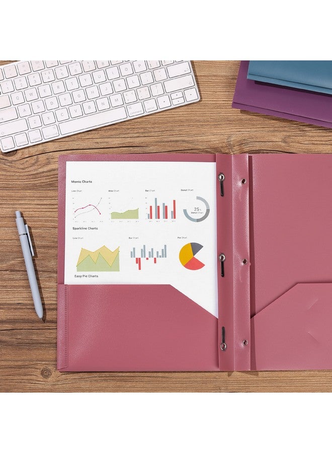 مستر. بين - مجلدات بلاستيكية مع جيوب وشوكة، عبوة من 5 قطع، ألوان متنوعة، مجلدات جيب، مجلدات مع شوكة، مجلدات ملفات مع مثبتات، مجلد ذو جيبين، مجلد مع جيوب، مجلد ذو جيبين - Image 5