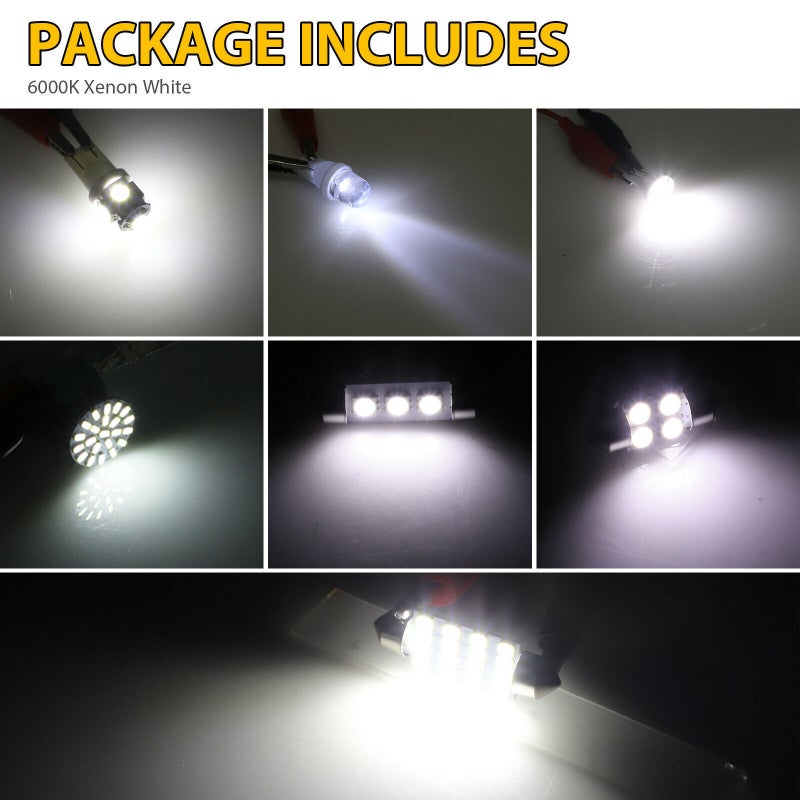 Car Led Bulbs 42Pcs Easy Installation Led Combination Set - Energy Efficient High Quality Lamp for Vehicle Interior Low-Light Driving - Image 3