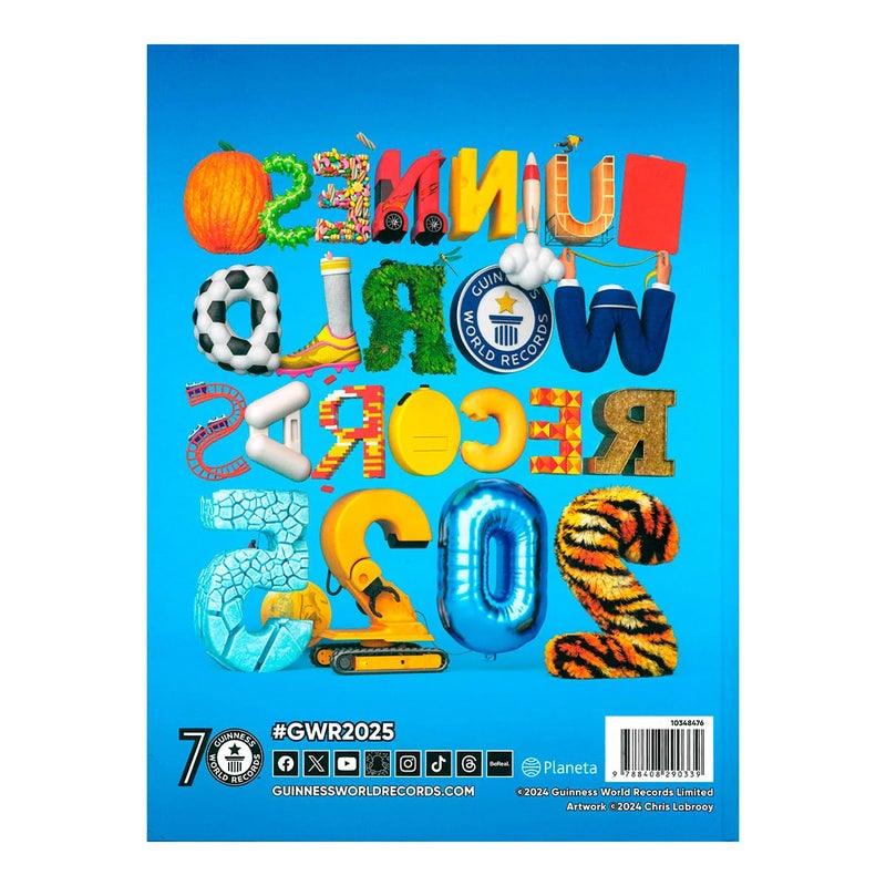 غينيس للأرقام القياسية 2025: مع سجلات من أمريكا اللاتينية (الطبعة اللاتينية الأمريكية) / GWR 2025: تتضمن سجلات أمريكا اللاتينية (الطبعة اللاتينية الأمريكية) (الطبعة الإسبانية) - Image 2