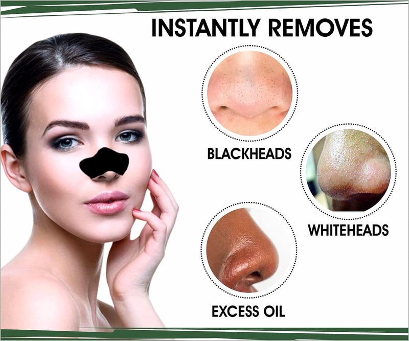 Generic Deep Purifying Nose Strips for Women  Men  Instant Removes Whiteheads Blackheads Pore Strips and Deep Face cleanses poresInstant Result Cleaner  Minimizer  - Image 3