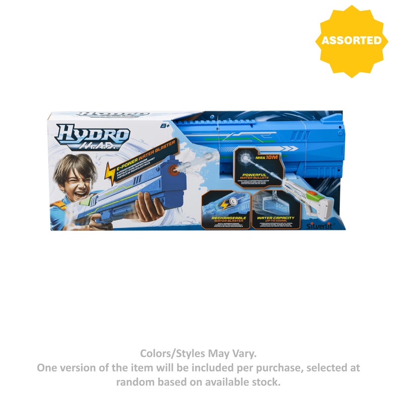 SilverLit Hydro M.A.D. E-Power Water Blaster (550 ml, Assorted) - Image 1