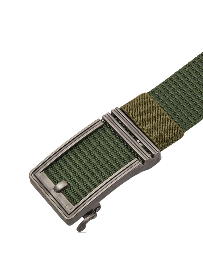 Classic Milano Belts for men Canvas Casual Autolock Mens Belt ACTN-420-6 by Milano Leather - Image 3