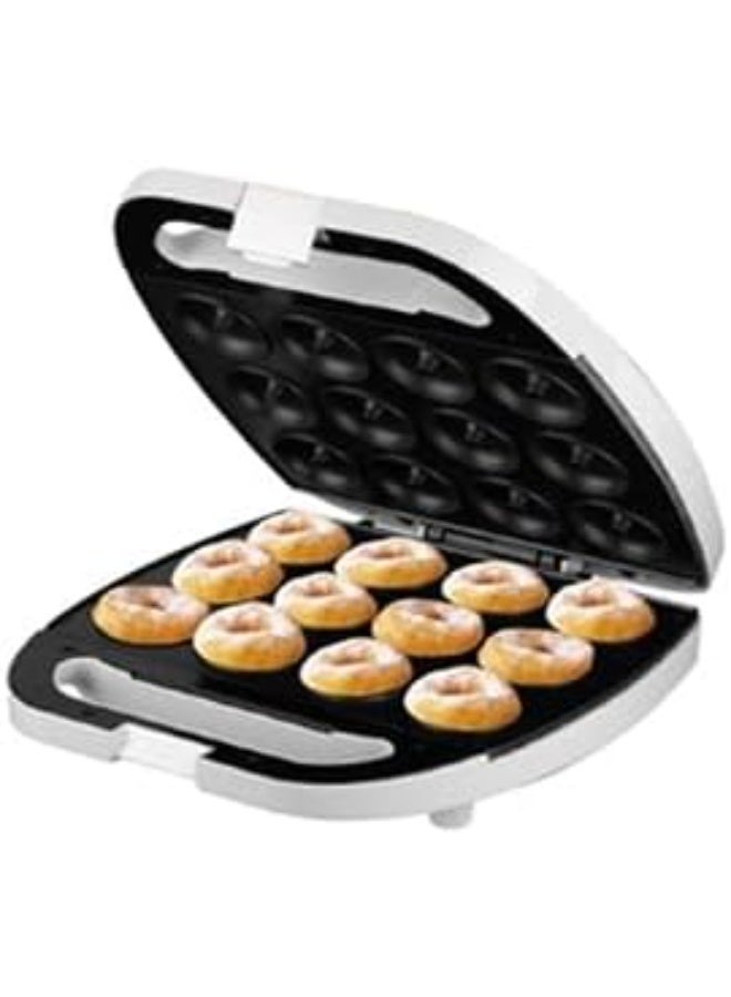 دي إل سي  صانعة الدونات الكهربائية، 12 فتحة، سريعة وسهلة، أطباق ساخنة غير لاصقة لخبز الوجبات الخفيفة في المنزل - Image 2
