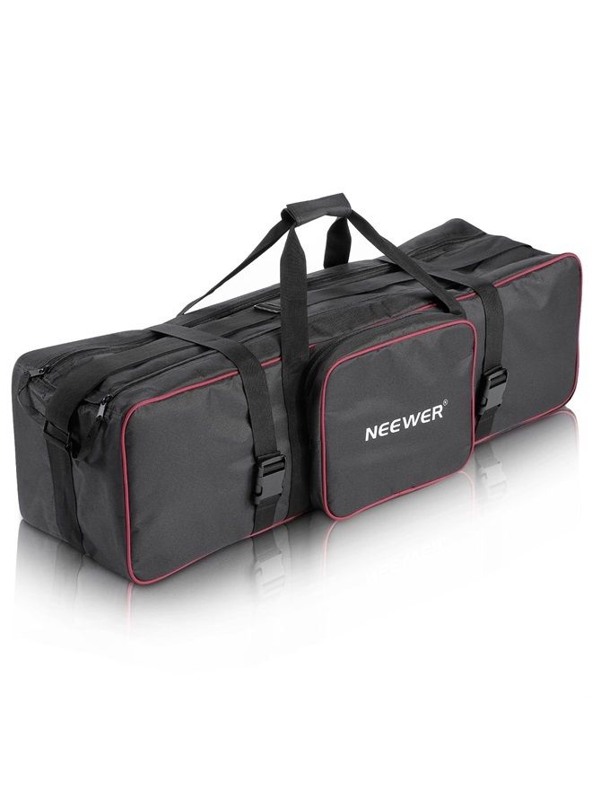Neewer 39"x10"x10"/100x25x25cm Photo Video Studio Kit Carrying Bag with Extra Side Pocket for Light Stands, Boom Stands, Umbrellas - Image 2