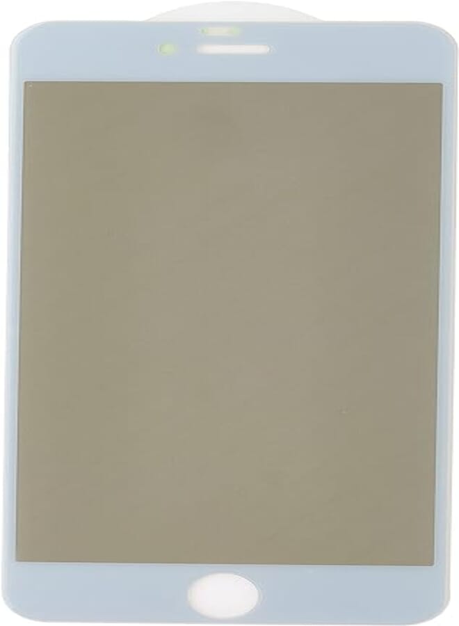 3D Glass Privacy Full Screen Protector for Iphone 6 plus / 6s plus White