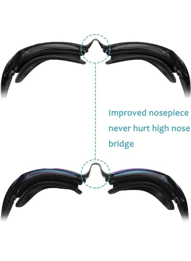 Rock Pow Swim Goggles, Swimming Goggles No Leaking Full Protection Adult Men Women Youth - Image 5