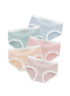 Zeemey 5 Pack Women’s Seamless Cheeky Hipster Underwear No Show Panties Invisibles  Breathable Briefs Soft Stretch Bikini Lingerie