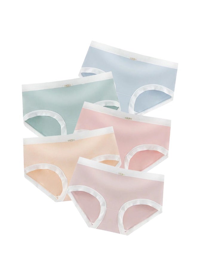 Zeemey - Zeemey 5 Pack Women’s Seamless Cheeky Hipster Underwear No Show Panties Invisibles  Breathable Briefs Soft Stretch Bikini Lingerie - Image 1