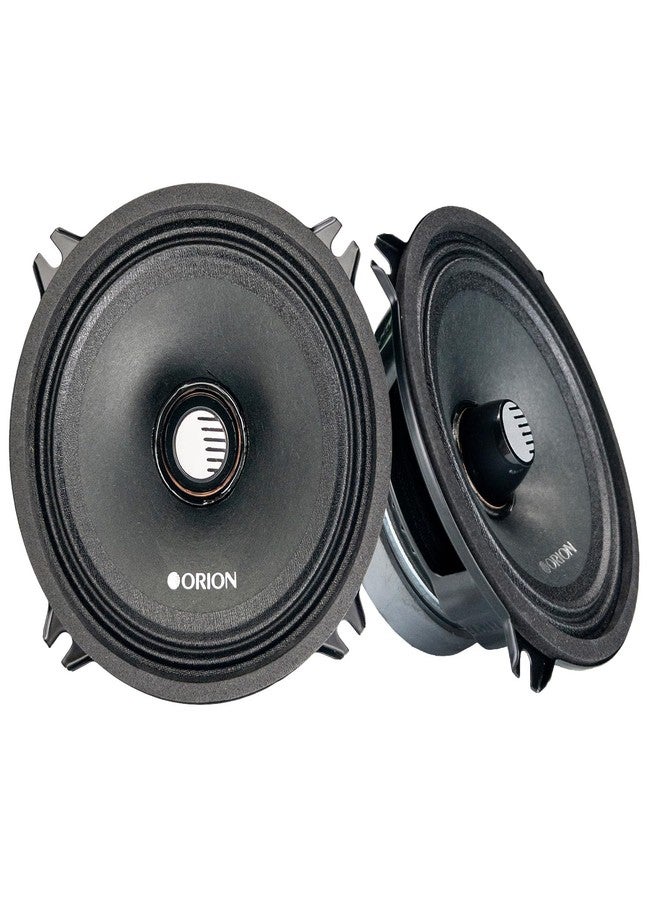 ORION Cobalt CM52 High Efficiency 5.25" Mid-Range Bullet Loudspeakers, 500W Max Power, 125W RMS, 2 Ohm, 1.2" Voice Coil - Pro Car Audio Stereo, Midrange Speakers (Pair) - Image 1