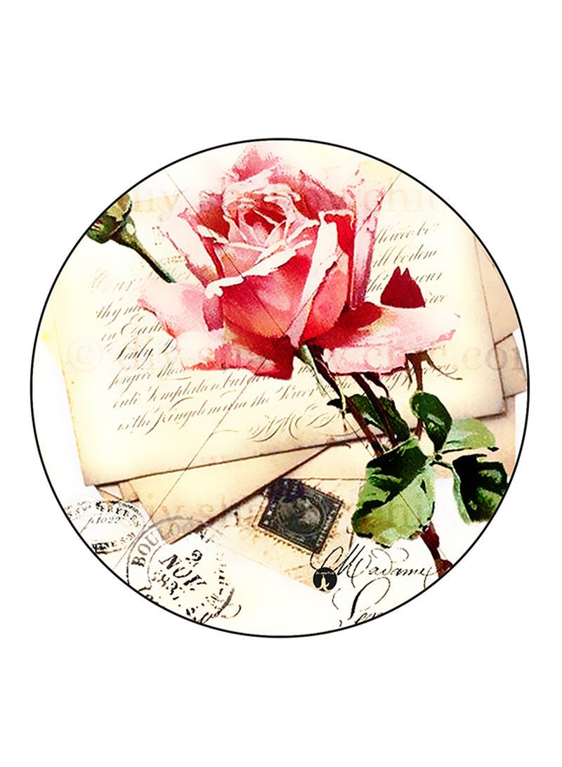 RKN Flower Printed Mouse Pad  Multicolour