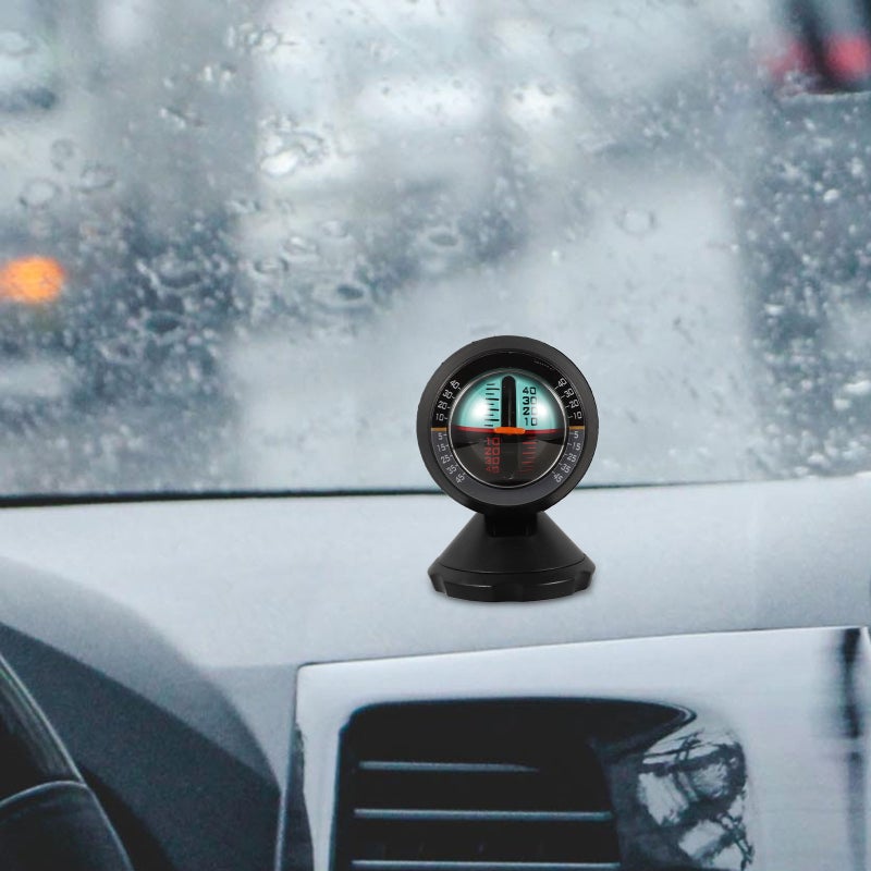 🚗 بوصلة سيارة لاتجاه دقيق مصنوعة من مادة ABS متينة مناسبة للسيارات - Image 4