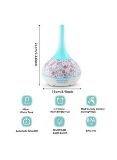 DANUBE HOME 1-Piece Assorted Aroma Electric Diffuser With Adapter 300ml  - Image 4