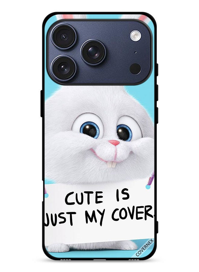 Covernex Apple iPhone 17 Pro Protective Case Cover Rabbit Cute Is Just My Cover - Image 1