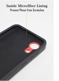 Houmt A03 Core Case cover Soft Silicone Slim Protective Shockproof with Anti-Scratch Microfiber Cloth Lining Back Cover | 360 Degree Protection |  - Image 2