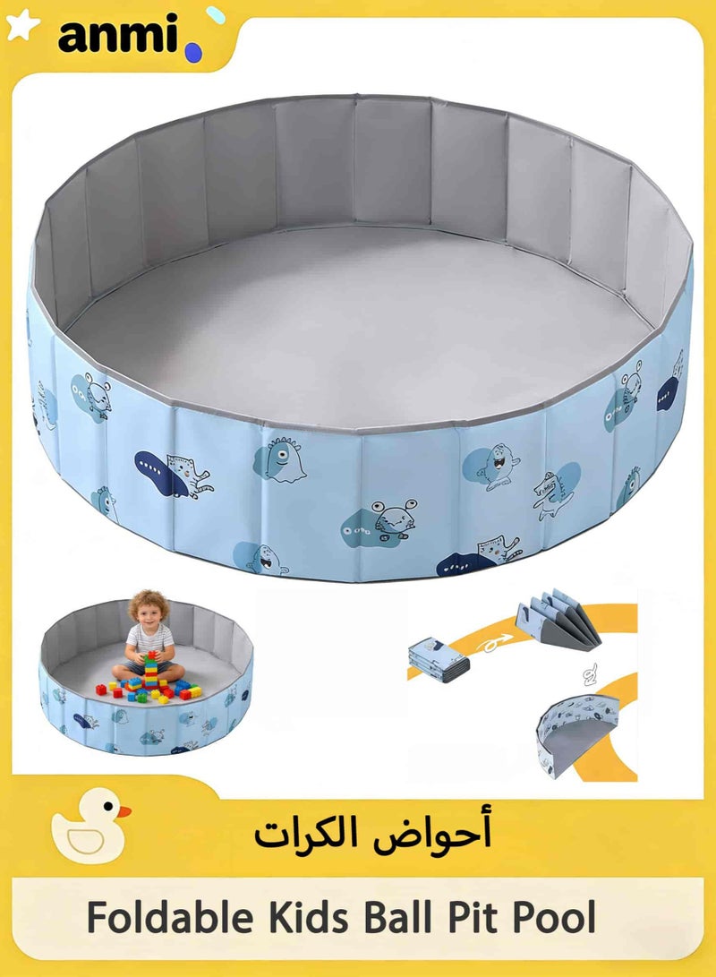 Anmi Foldable Portable  Kids Ball Pit Pool   47 * 12 Inches (Balls not included) - Image 1