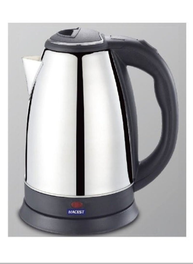 Macest durable Electric Kettle  MC-63220 Black/Silver