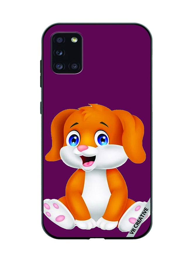 VR CREATIVE Protective Case Cover For Samsung Galaxy A31 Dog Design Multicolour - Image 1