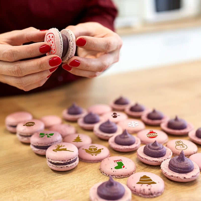 Konsait مجموعة قوالب بسكويت عيد الميلاد 25 قطعة من كونسايت لتزيين الكعك وحفلات عيد الميلاد - Image 5