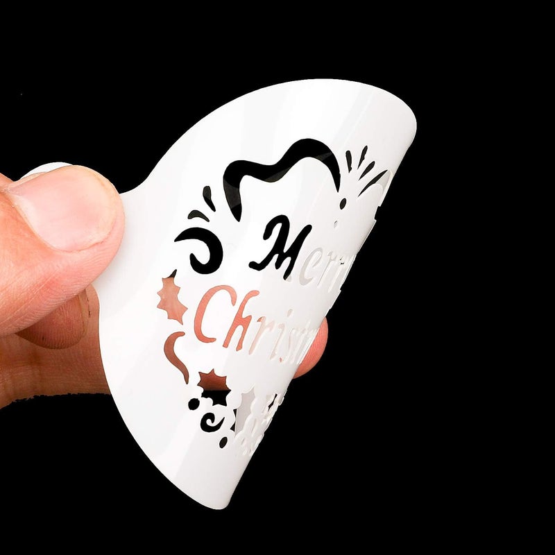 Konsait مجموعة قوالب بسكويت عيد الميلاد 25 قطعة من كونسايت لتزيين الكعك وحفلات عيد الميلاد - Image 4