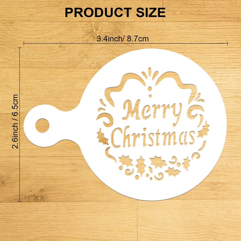 Konsait مجموعة قوالب بسكويت عيد الميلاد 25 قطعة من كونسايت لتزيين الكعك وحفلات عيد الميلاد - Image 2