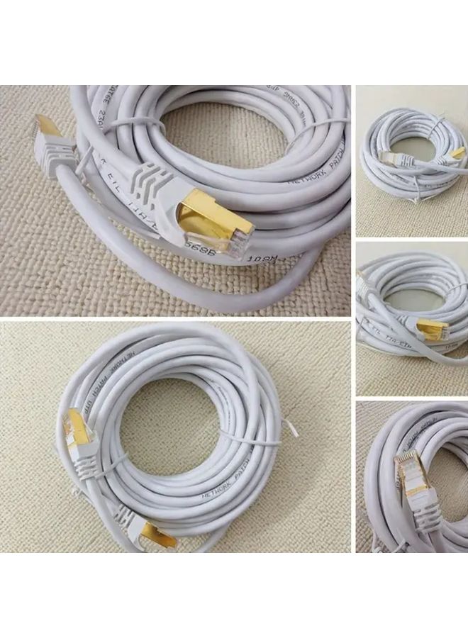 High Speed Cat6 Ethernet Cable 39 37inch White Premium Fast Reliable Connectivity - Image 3
