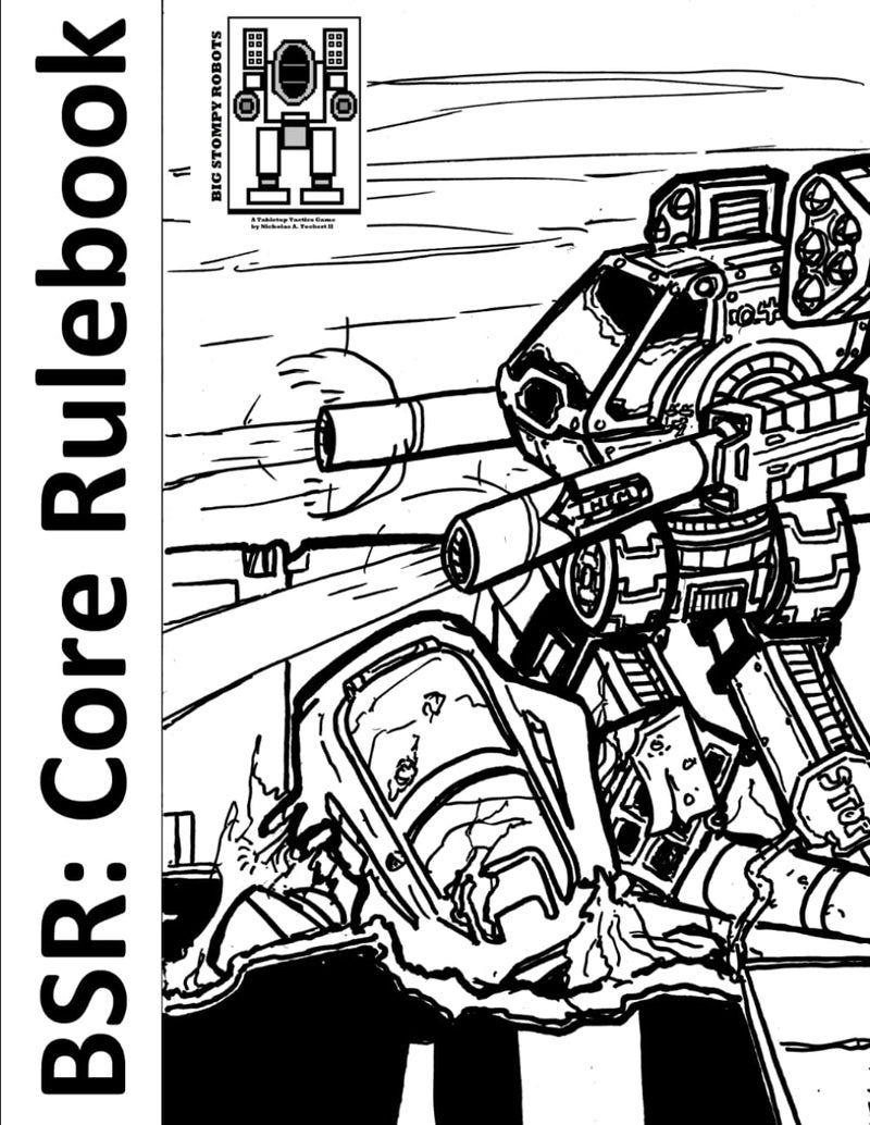 BSR: Core Rulebook (Big Stompy Robots) - Image 1