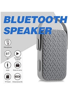 AIBIMY MY220BT Portable Bluetooth Speaker With Mini Microphone - Grey  - Image 3