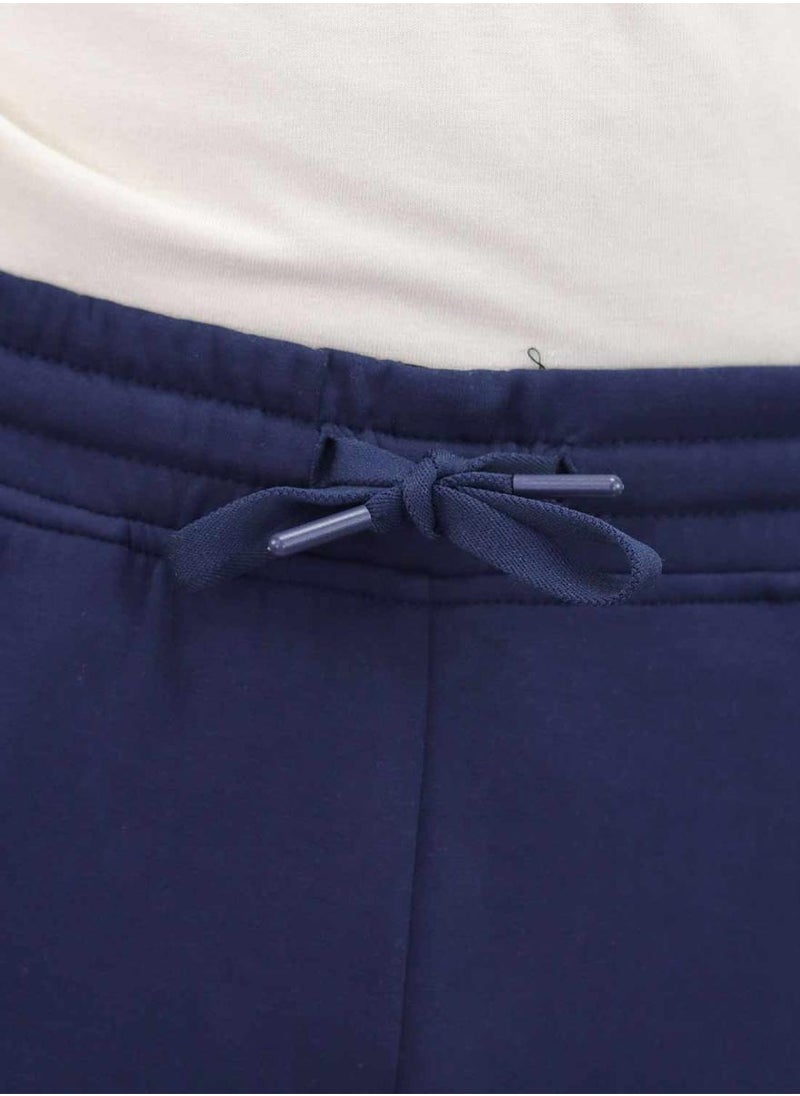 GIORDANO - Interlock Midrise Joggers - Nvay Blue - Image 1