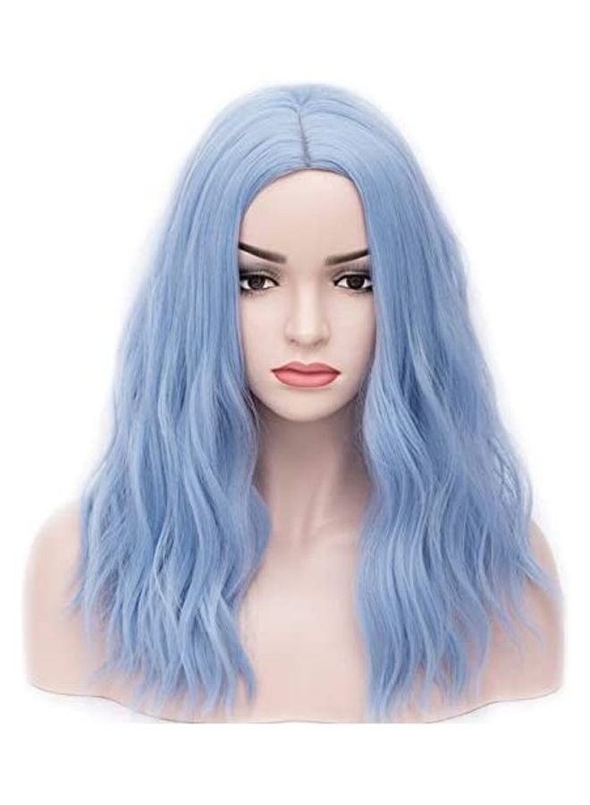 BERON Curly Wig Blue