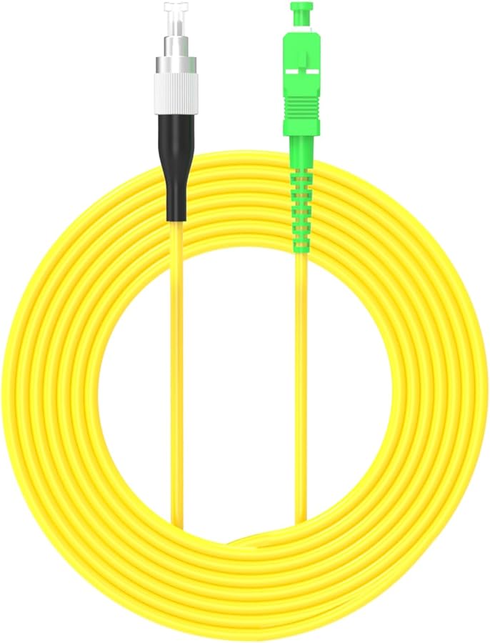 30 Meters 100ft SC APC to FC PC Fiber Optic Patch Cable Single Mode 9 125 - Image 1