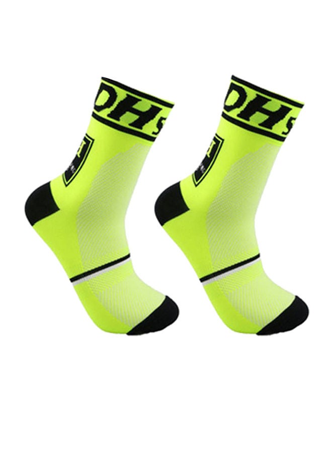 NIBEMINENT Pair Of Breathable Cycle Riding Socks - Image 1