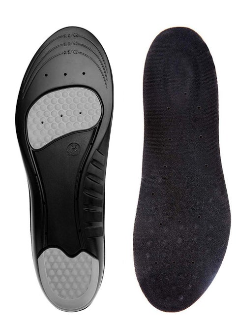 Comfortable Sports Insoles for Work, Memory Foam Design, Breathable and Shock Absorbing Arch Support Insoles, Ideal for Daily Use, Size 42,44 / 29cm